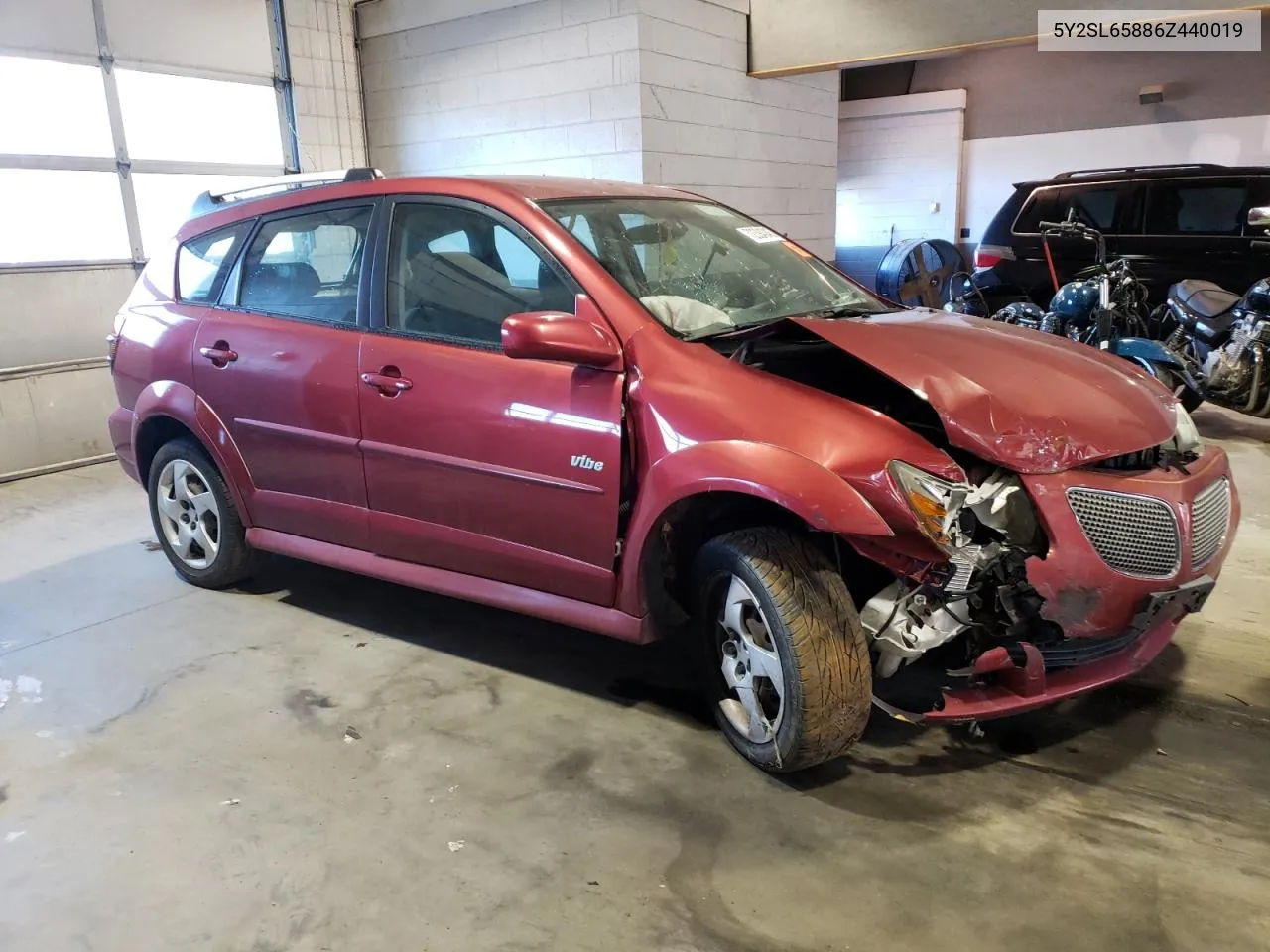 5Y2SL65886Z440019 2006 Pontiac Vibe