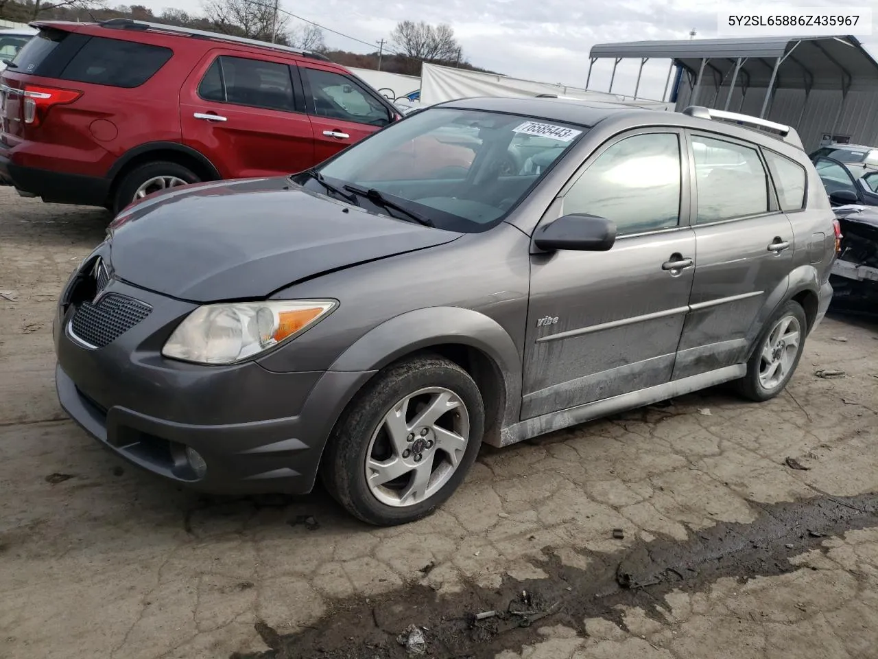 5Y2SL65886Z435967 2006 Pontiac Vibe