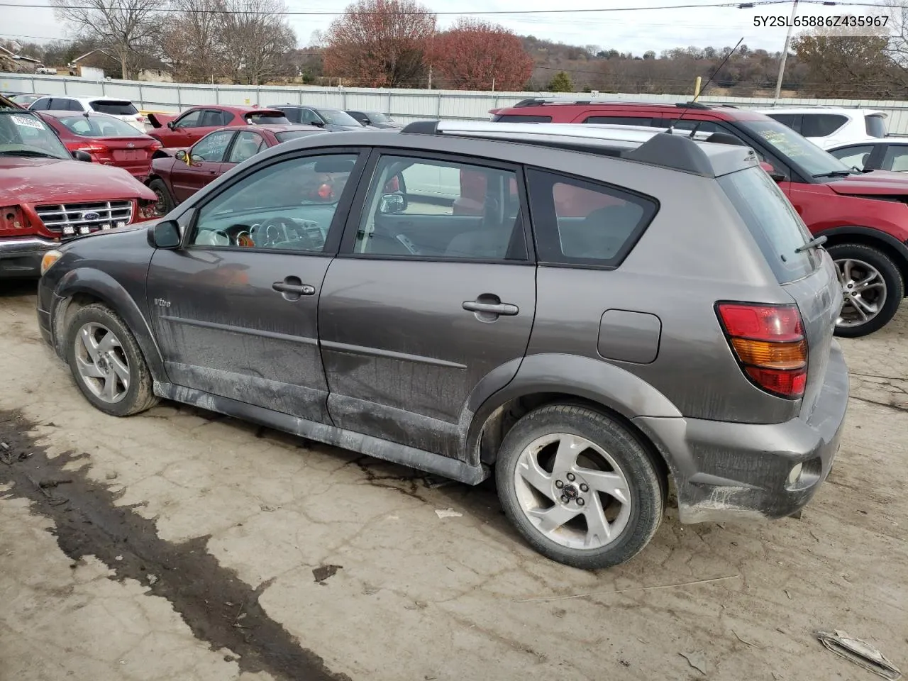 2006 Pontiac Vibe VIN: 5Y2SL65886Z435967 Lot: 76585443