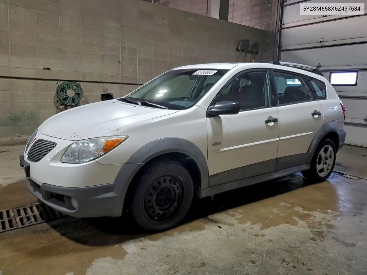 5Y2SM658X6Z437684 2006 Pontiac Vibe