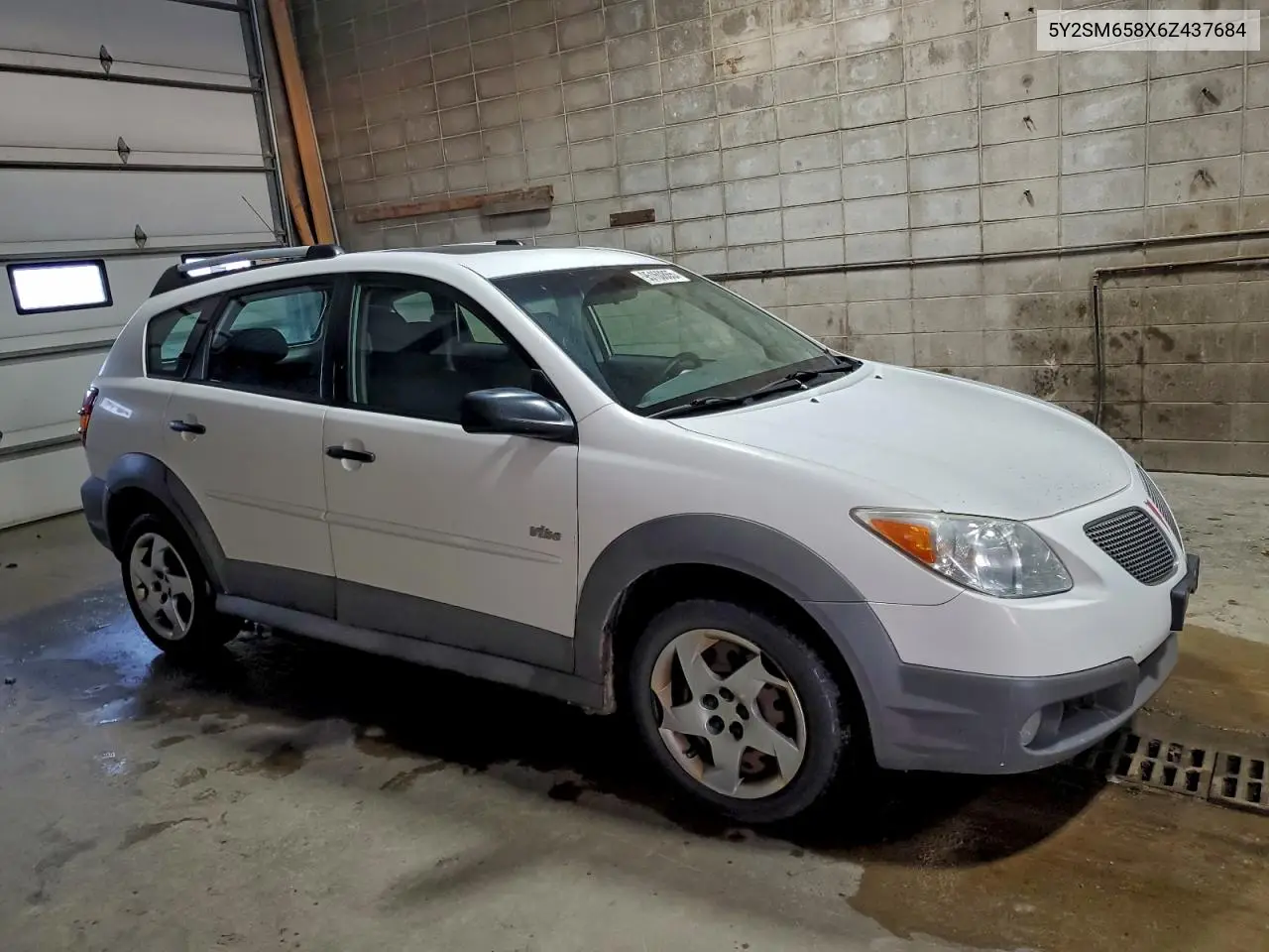 5Y2SM658X6Z437684 2006 Pontiac Vibe