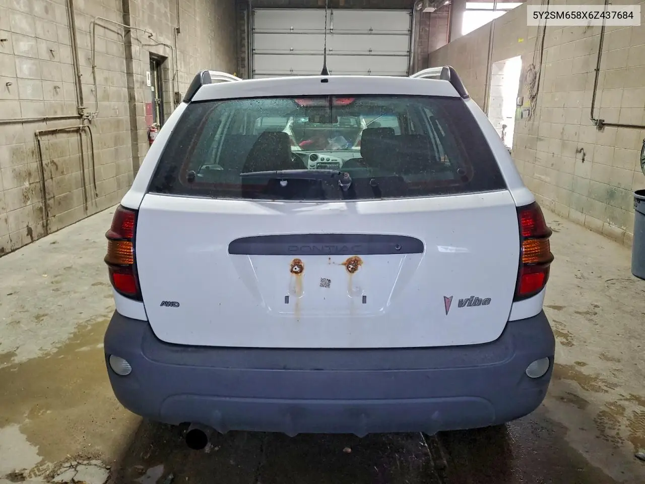 5Y2SM658X6Z437684 2006 Pontiac Vibe