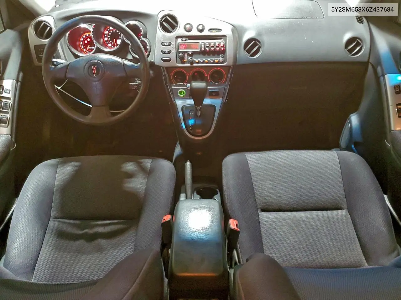 5Y2SM658X6Z437684 2006 Pontiac Vibe
