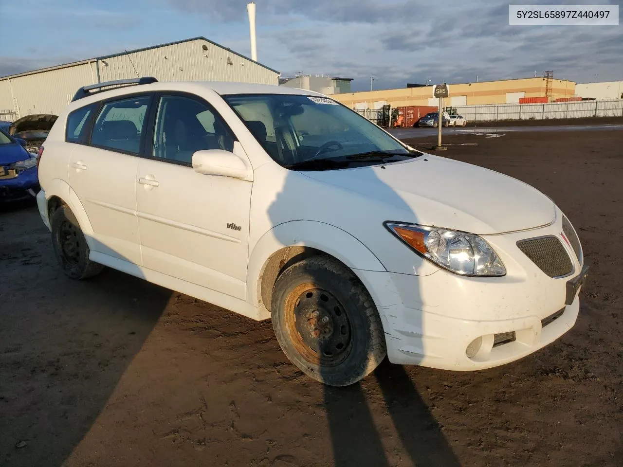 2007 Pontiac Vibe VIN: 5Y2SL65897Z440497 Lot: 42414054