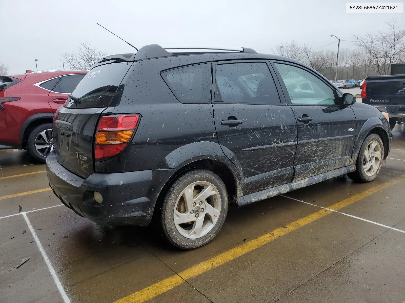 5Y2SL65867Z421521 2007 Pontiac Vibe