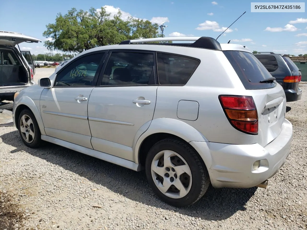 5Y2SL67847Z435186 2007 Pontiac Vibe