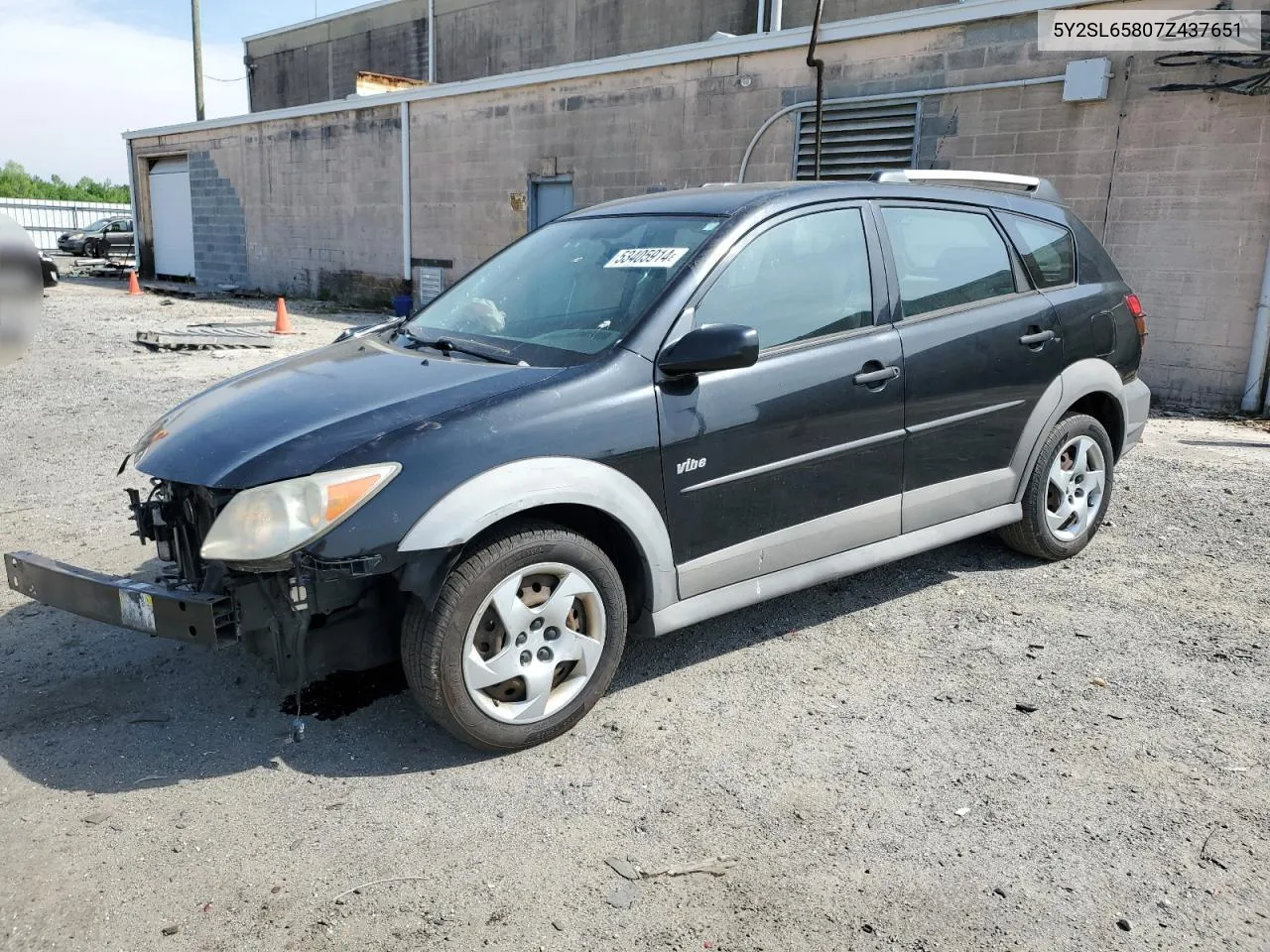 5Y2SL65807Z437651 2007 Pontiac Vibe