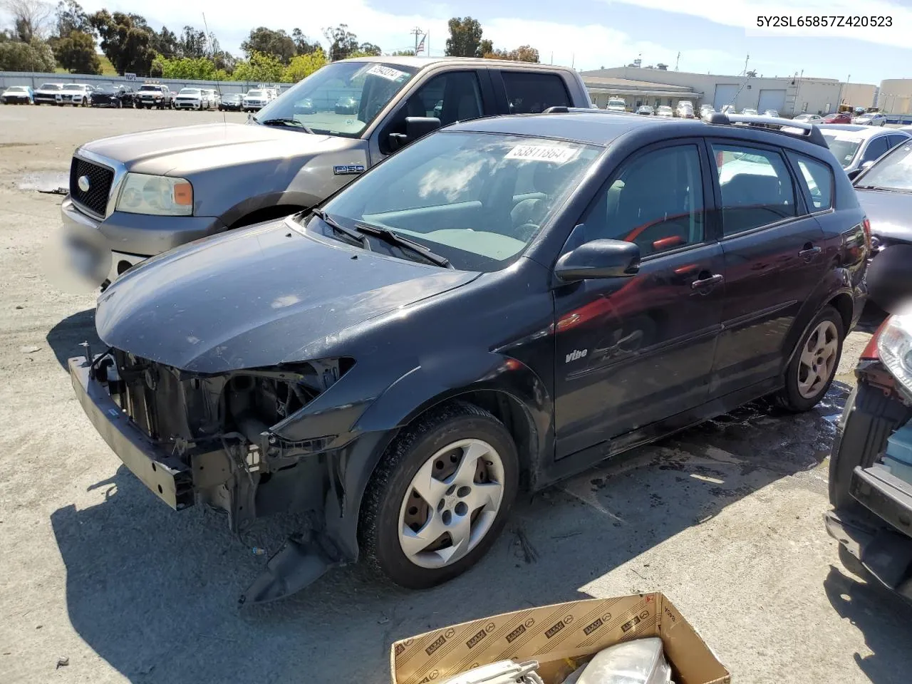 5Y2SL65857Z420523 2007 Pontiac Vibe