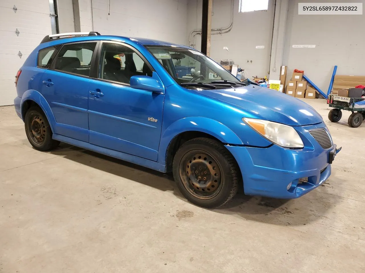 2007 Pontiac Vibe VIN: 5Y2SL65897Z432822 Lot: 53951734