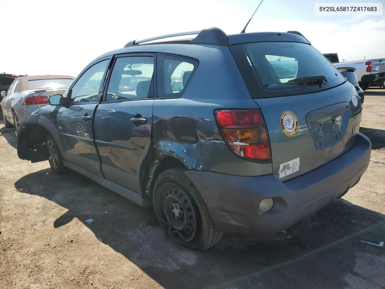 5Y2SL65817Z417683 2007 Pontiac Vibe