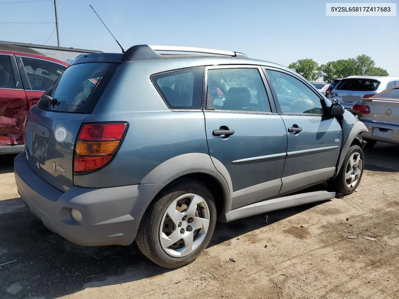 5Y2SL65817Z417683 2007 Pontiac Vibe