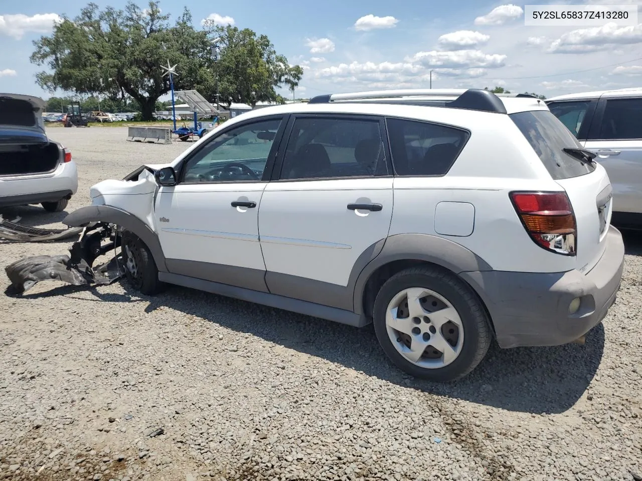 2007 Pontiac Vibe VIN: 5Y2SL65837Z413280 Lot: 56514084