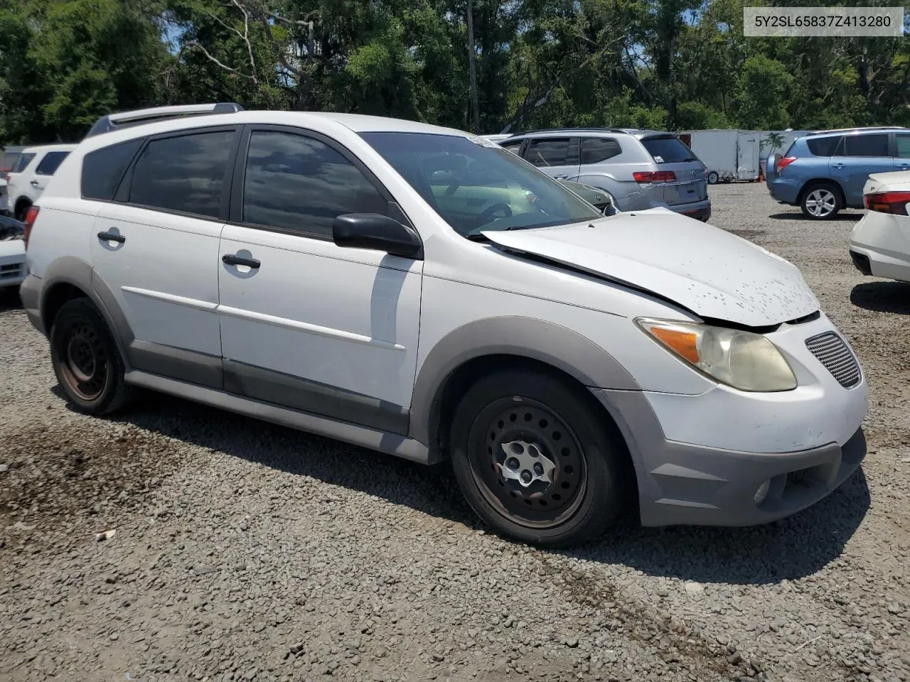 2007 Pontiac Vibe VIN: 5Y2SL65837Z413280 Lot: 56514084