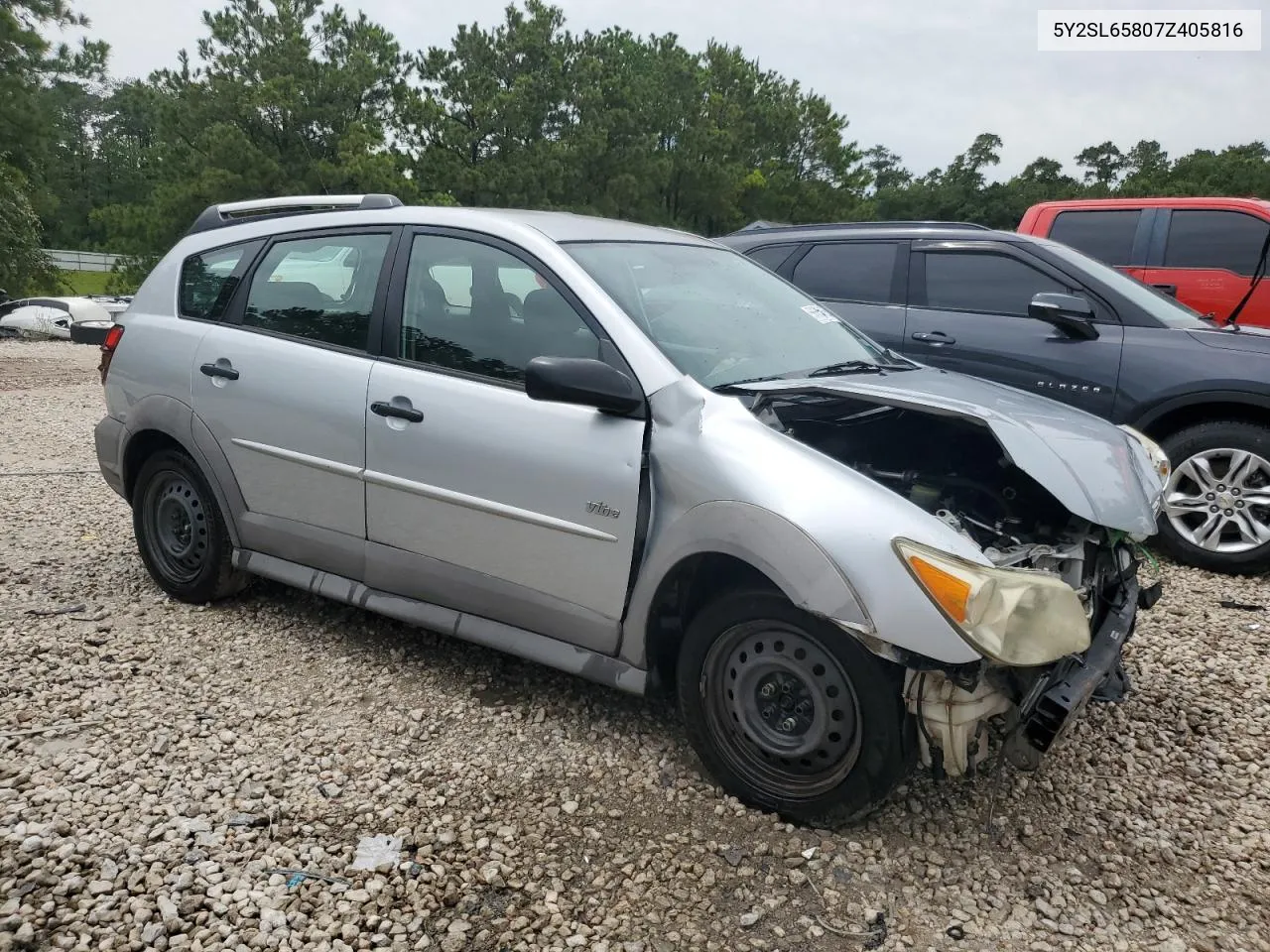 2007 Pontiac Vibe VIN: 5Y2SL65807Z405816 Lot: 56654754