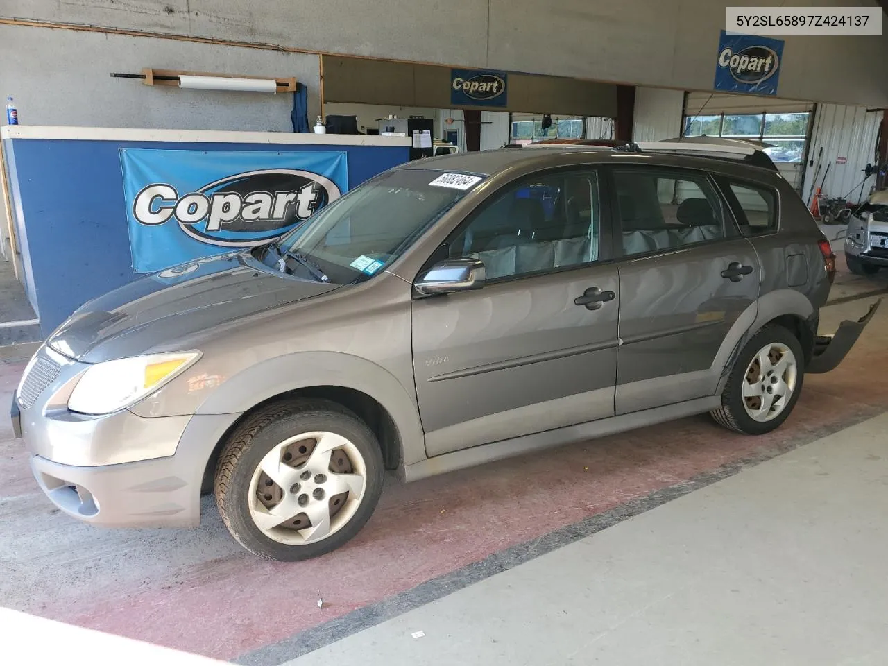 2007 Pontiac Vibe VIN: 5Y2SL65897Z424137 Lot: 56882464