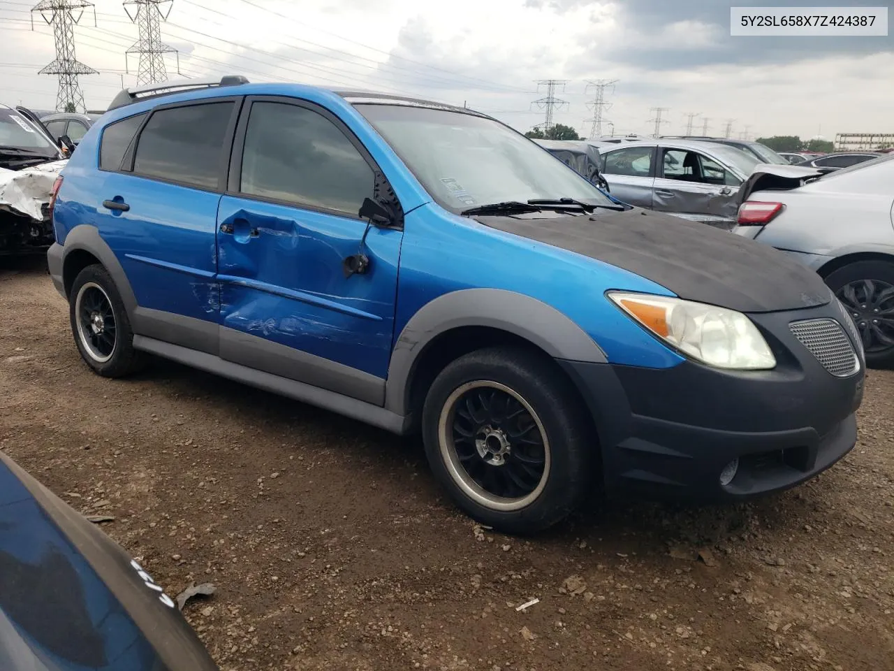 5Y2SL658X7Z424387 2007 Pontiac Vibe