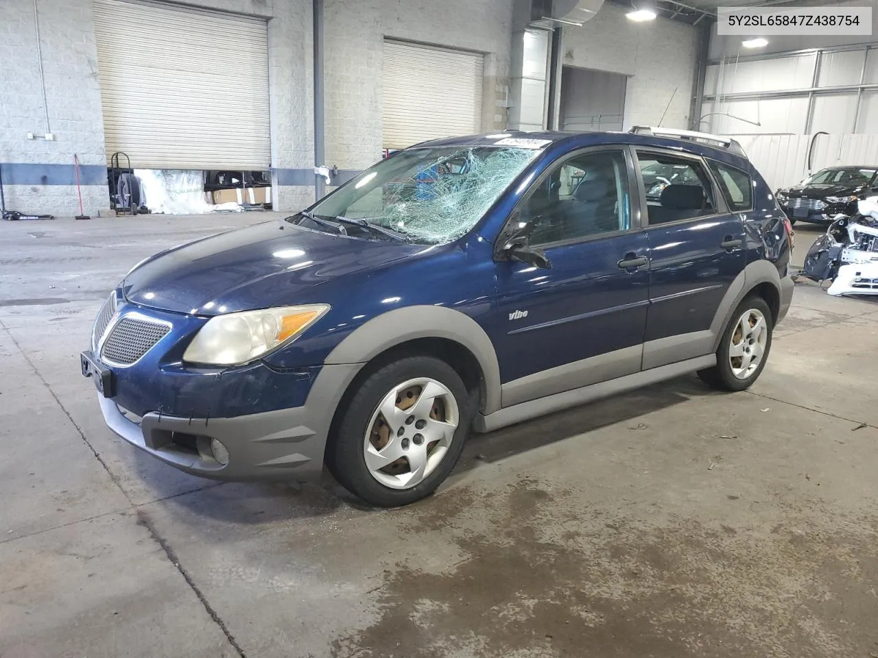 2007 Pontiac Vibe VIN: 5Y2SL65847Z438754 Lot: 57640904