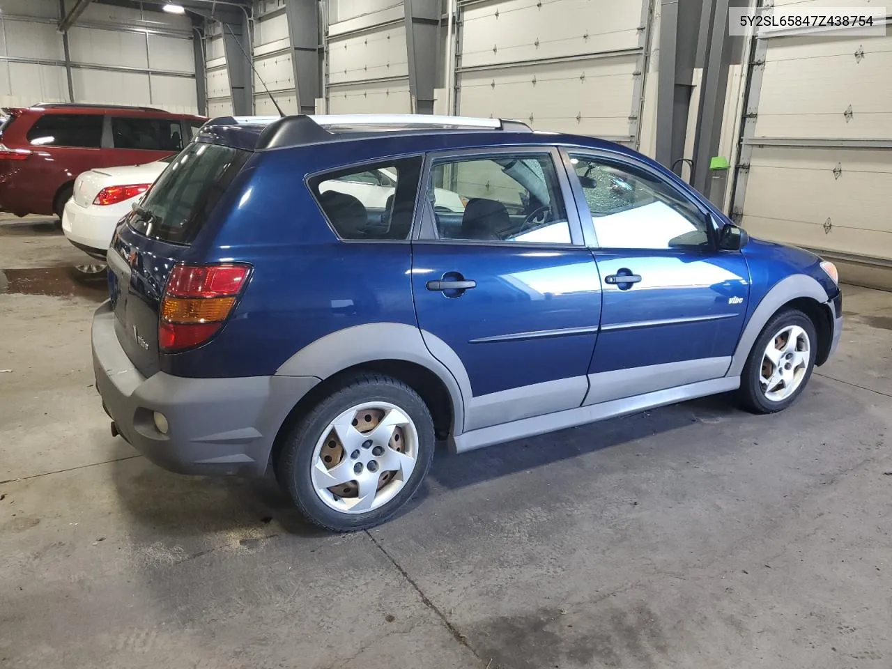 2007 Pontiac Vibe VIN: 5Y2SL65847Z438754 Lot: 57640904