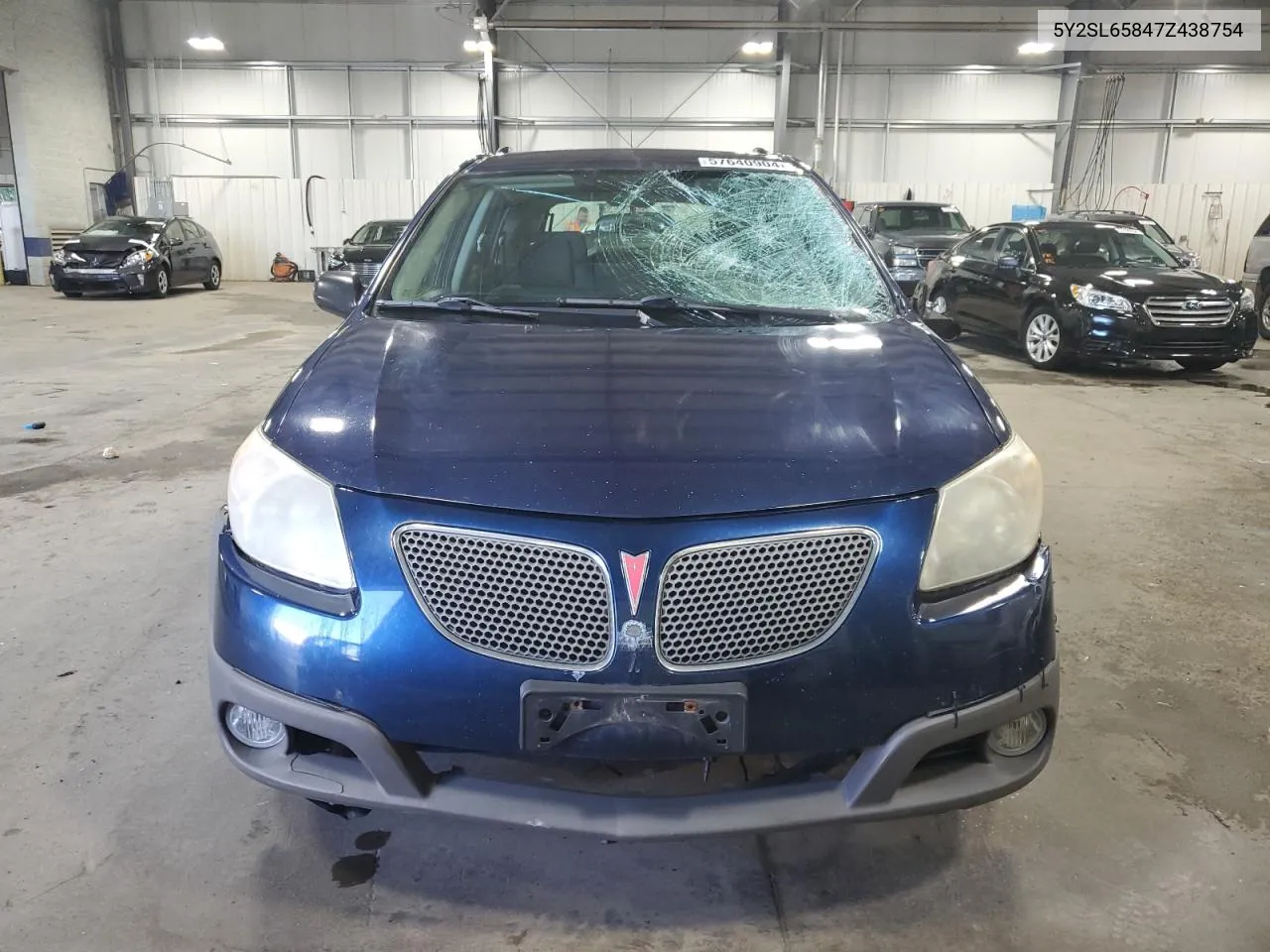 2007 Pontiac Vibe VIN: 5Y2SL65847Z438754 Lot: 57640904