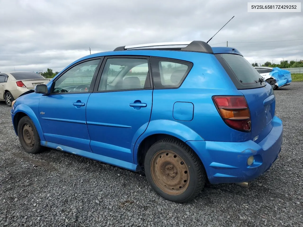 5Y2SL65817Z429252 2007 Pontiac Vibe