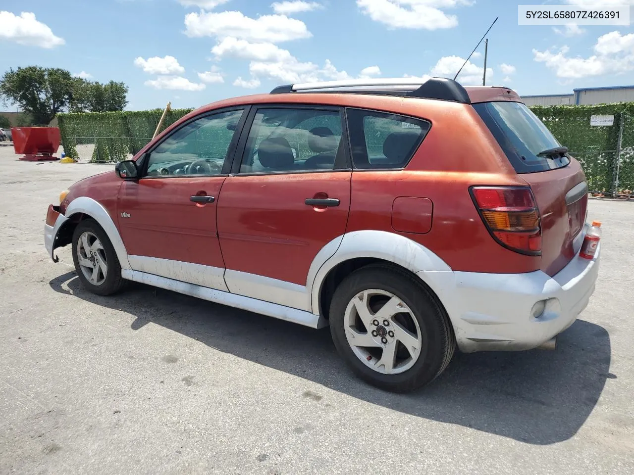 5Y2SL65807Z426391 2007 Pontiac Vibe