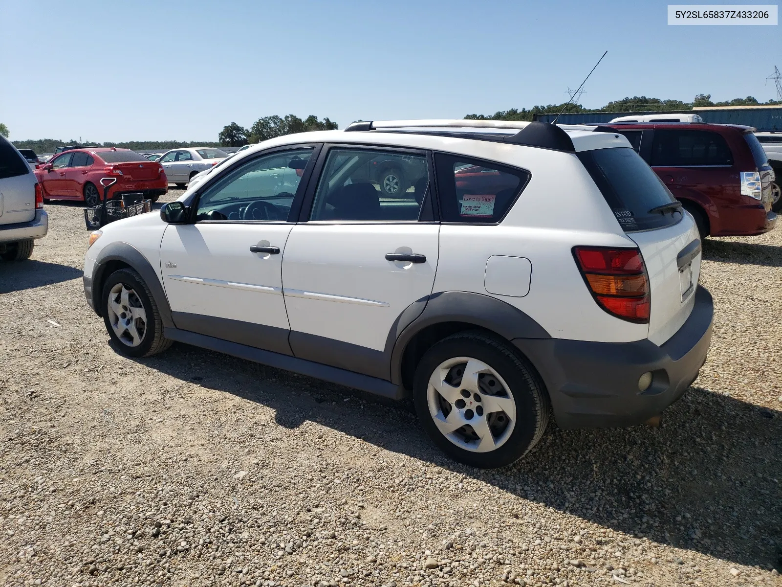 5Y2SL65837Z433206 2007 Pontiac Vibe