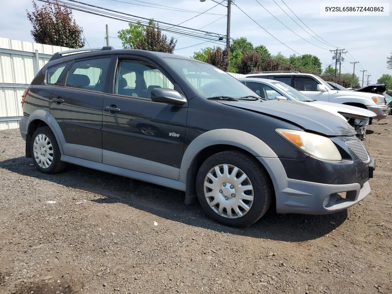 5Y2SL65867Z440862 2007 Pontiac Vibe