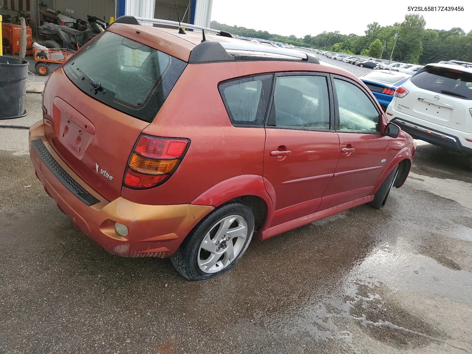 5Y2SL65817Z439456 2007 Pontiac Vibe