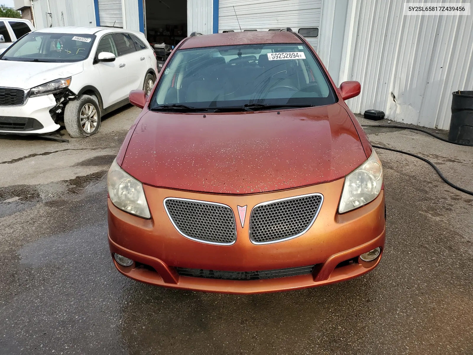 2007 Pontiac Vibe VIN: 5Y2SL65817Z439456 Lot: 59252894