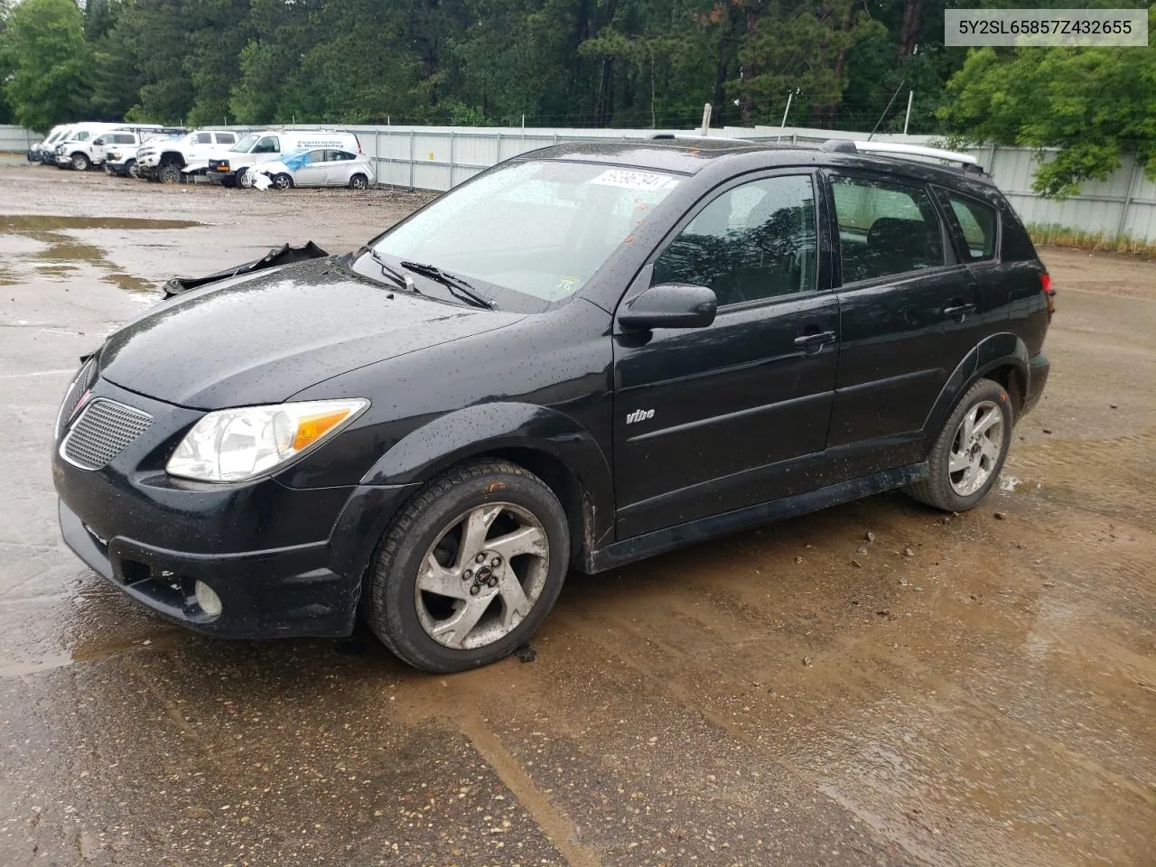 2007 Pontiac Vibe VIN: 5Y2SL65857Z432655 Lot: 59396794