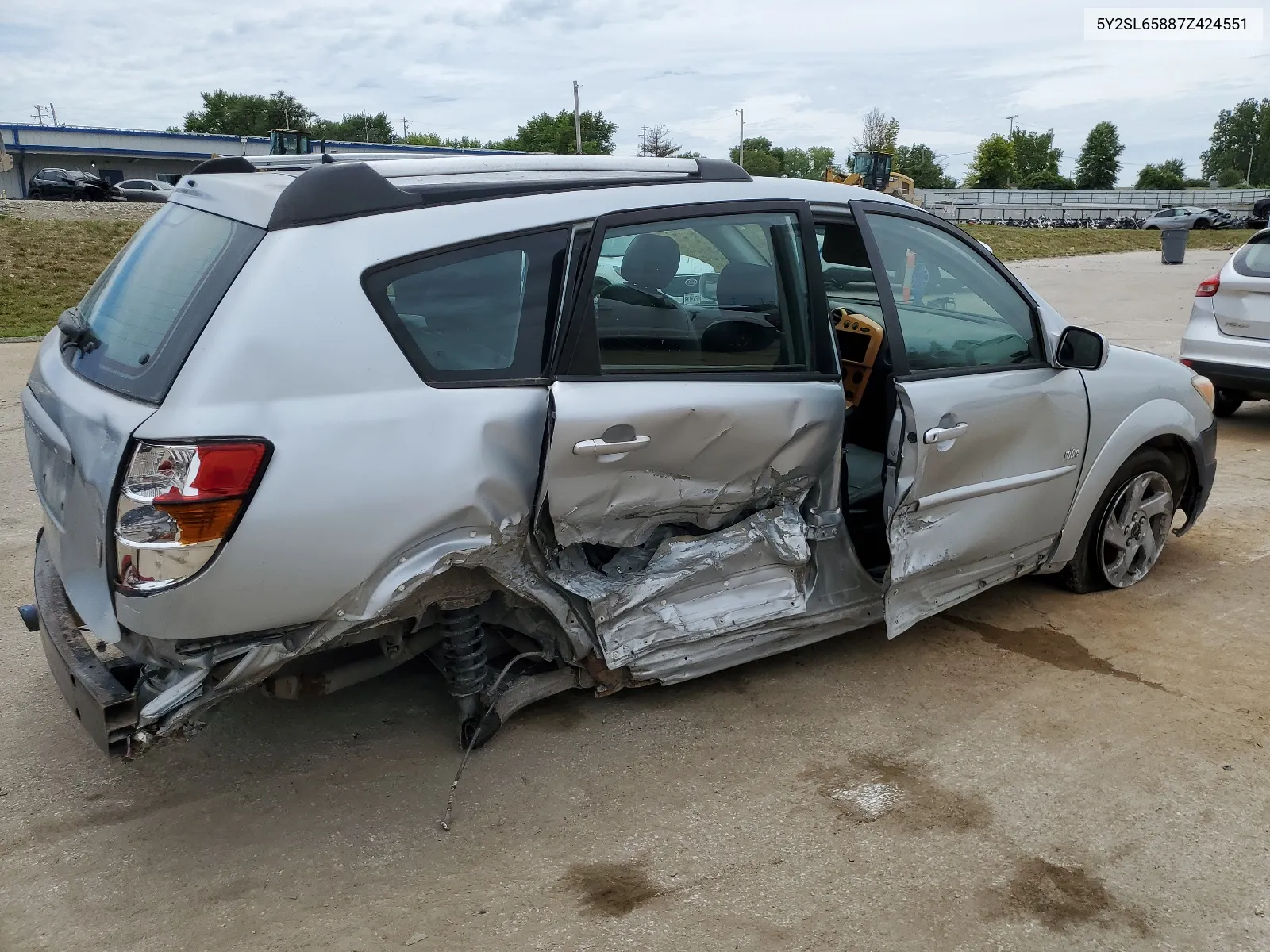 5Y2SL65887Z424551 2007 Pontiac Vibe