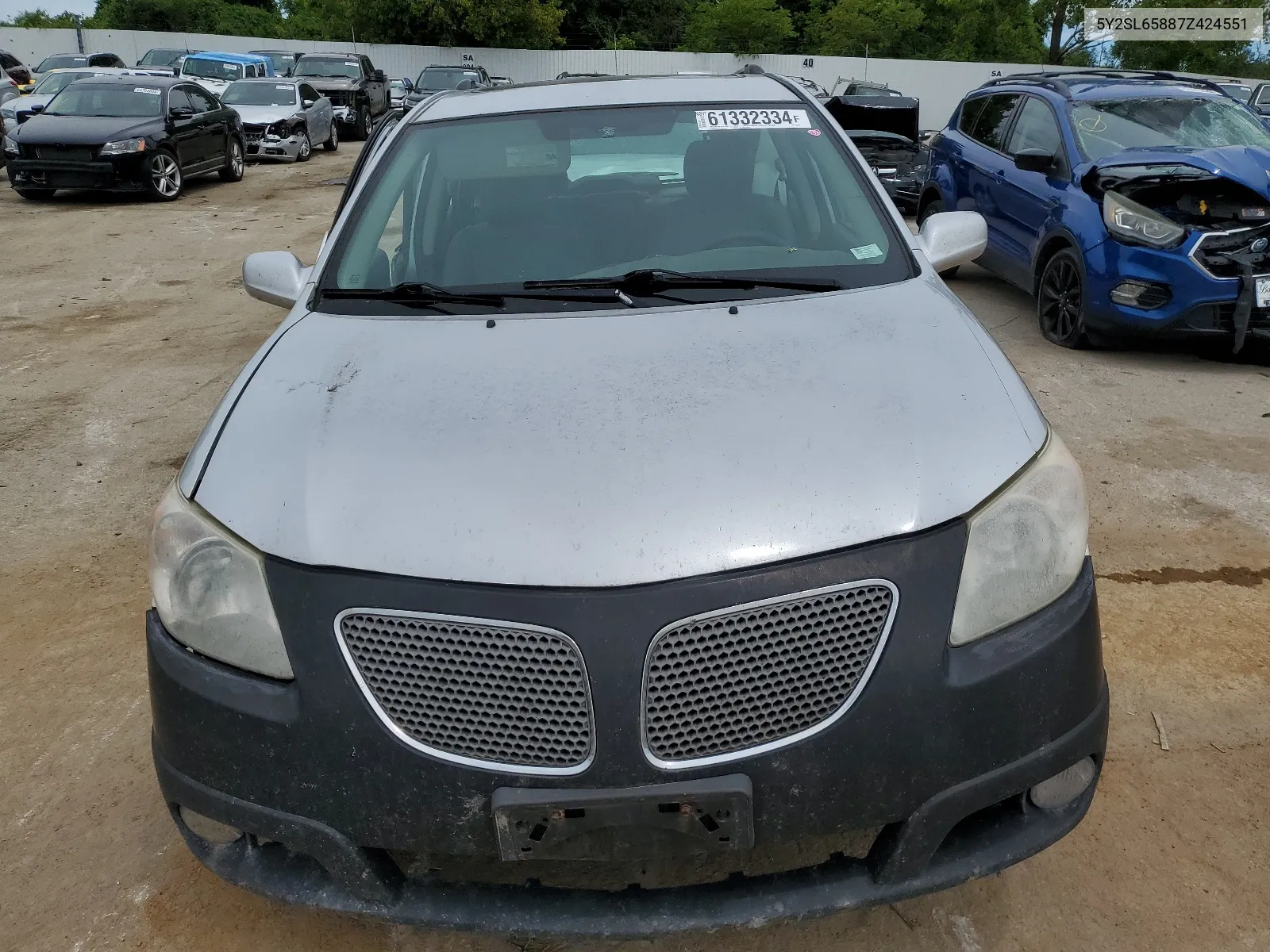 5Y2SL65887Z424551 2007 Pontiac Vibe