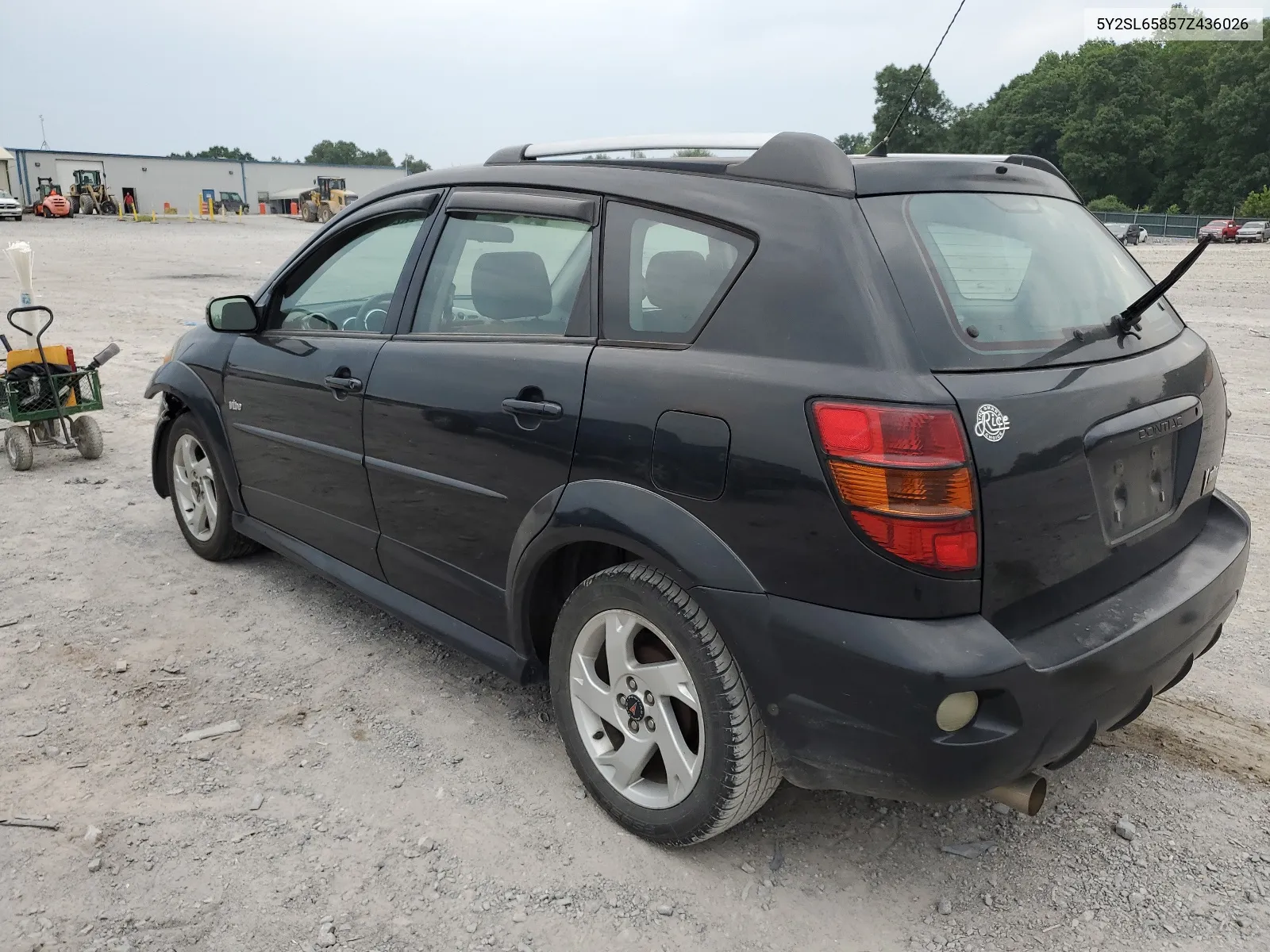 2007 Pontiac Vibe VIN: 5Y2SL65857Z436026 Lot: 62891254