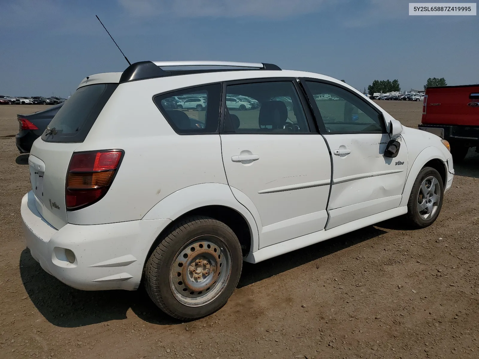 2007 Pontiac Vibe VIN: 5Y2SL65887Z419995 Lot: 64261974