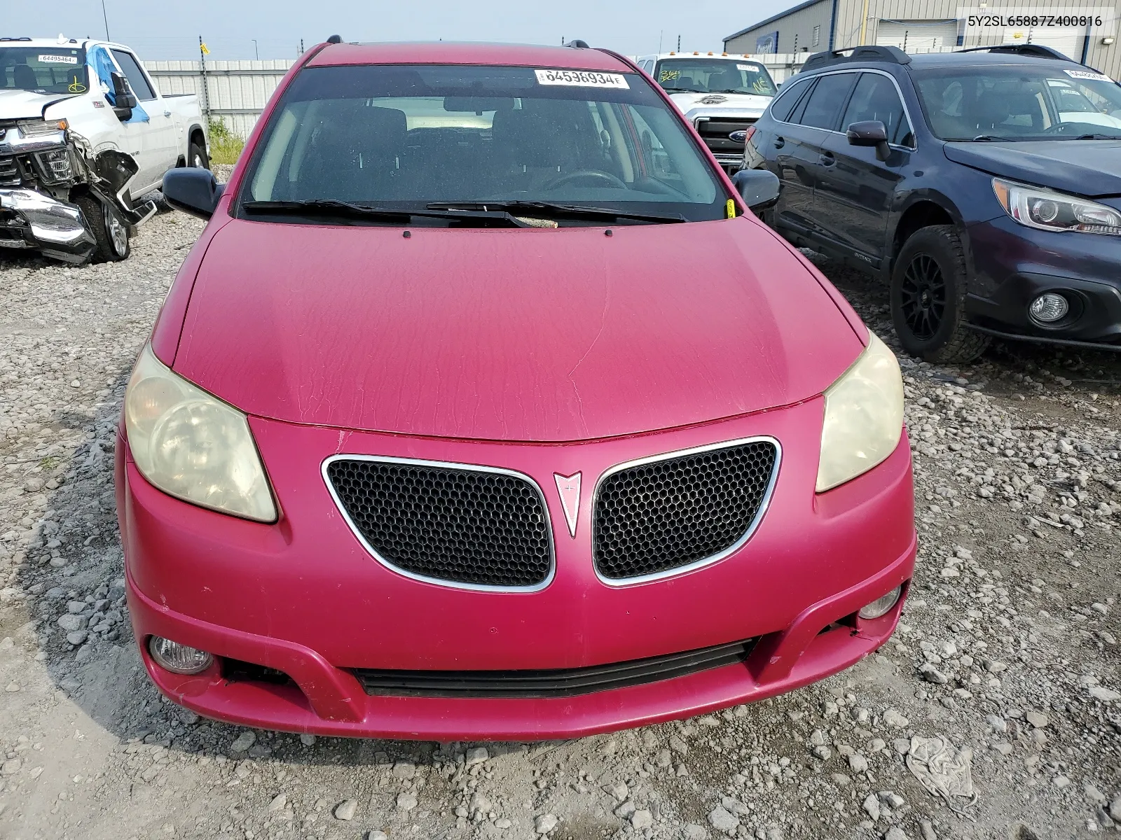 5Y2SL65887Z400816 2007 Pontiac Vibe