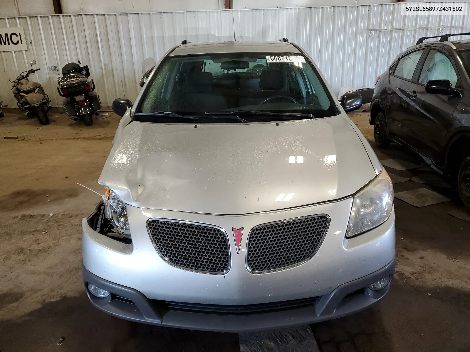 5Y2SL65897Z431802 2007 Pontiac Vibe