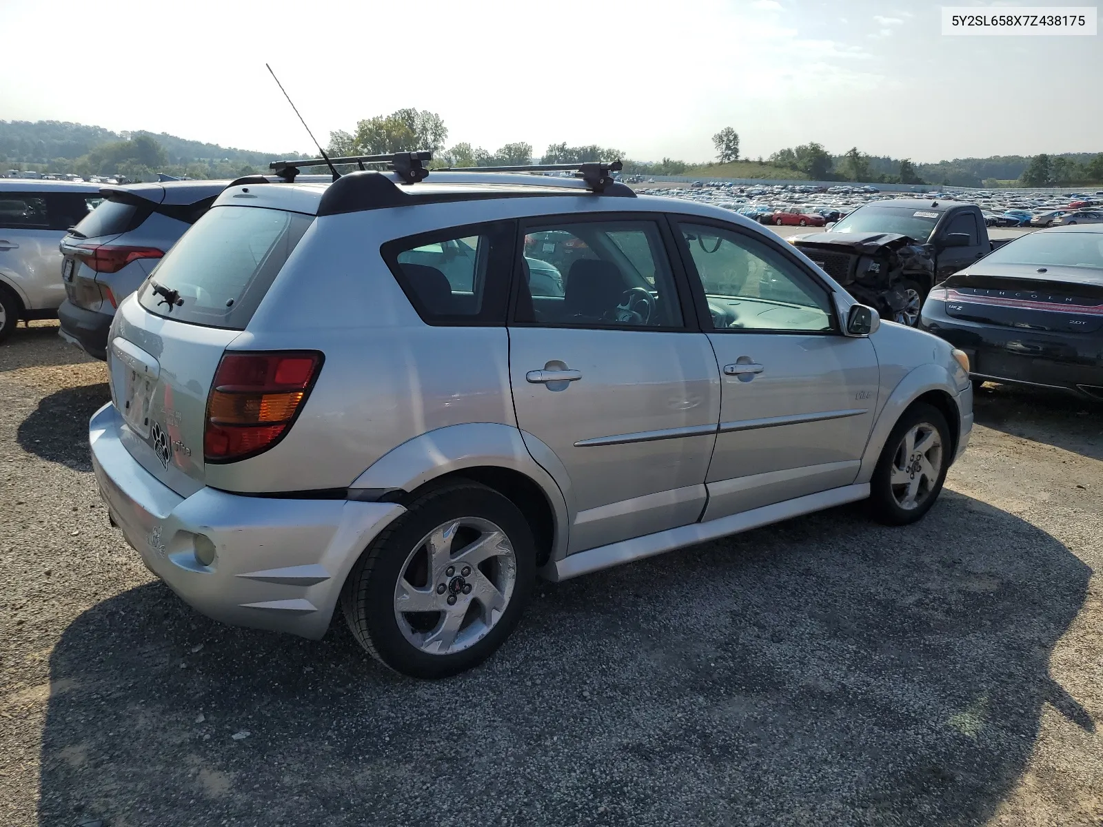 5Y2SL658X7Z438175 2007 Pontiac Vibe