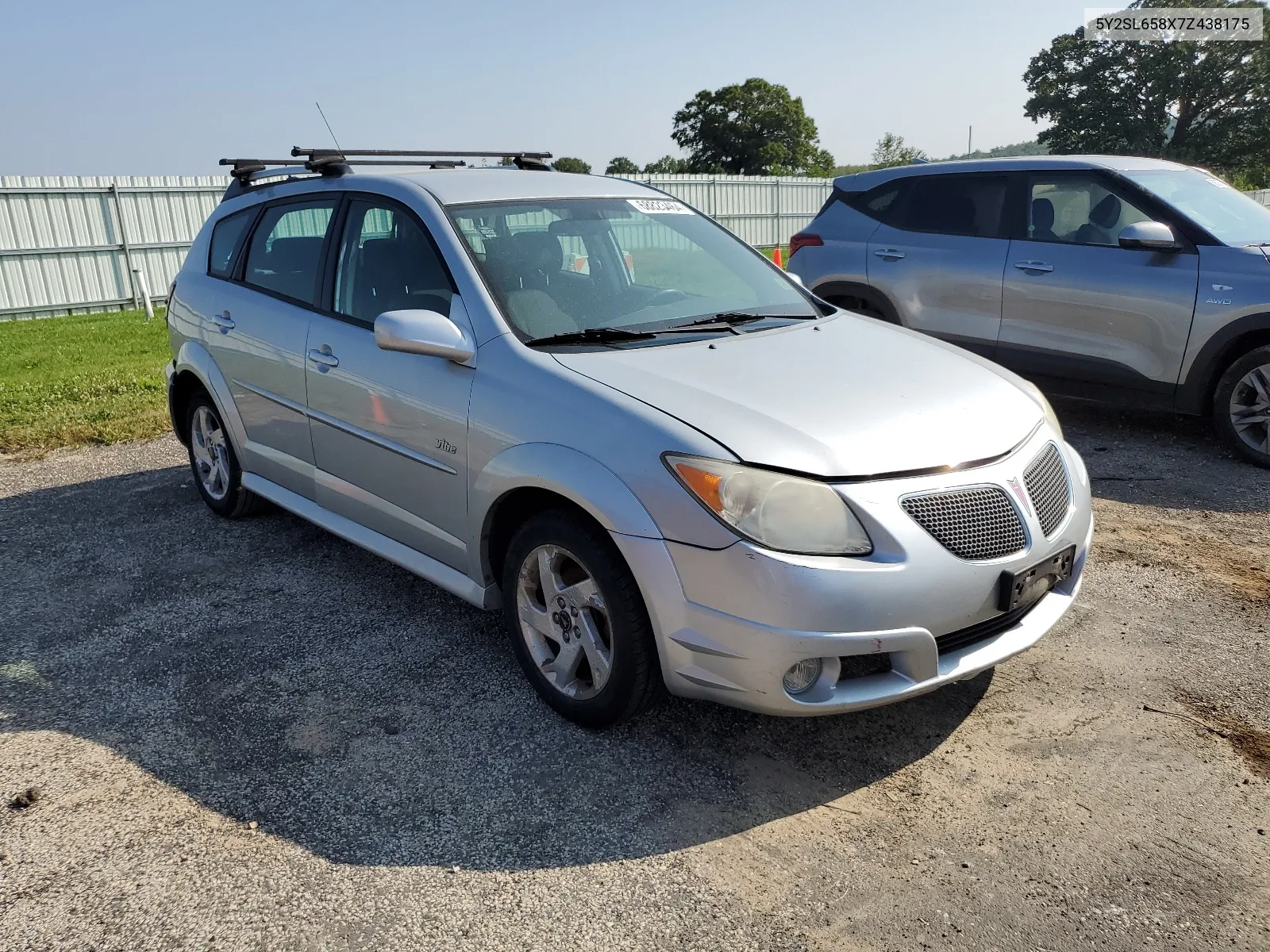 2007 Pontiac Vibe VIN: 5Y2SL658X7Z438175 Lot: 68823464