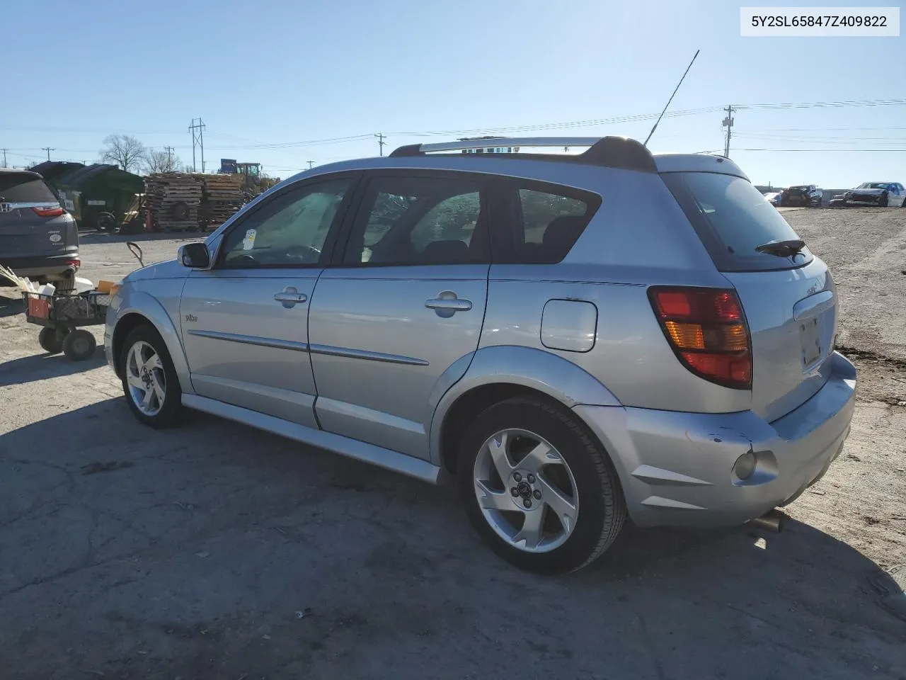 2007 Pontiac Vibe VIN: 5Y2SL65847Z409822 Lot: 81045593