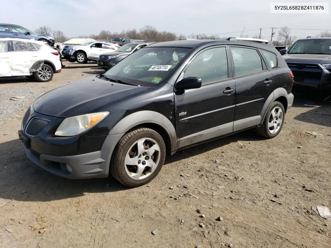 5Y2SL65828Z411876 2008 Pontiac Vibe