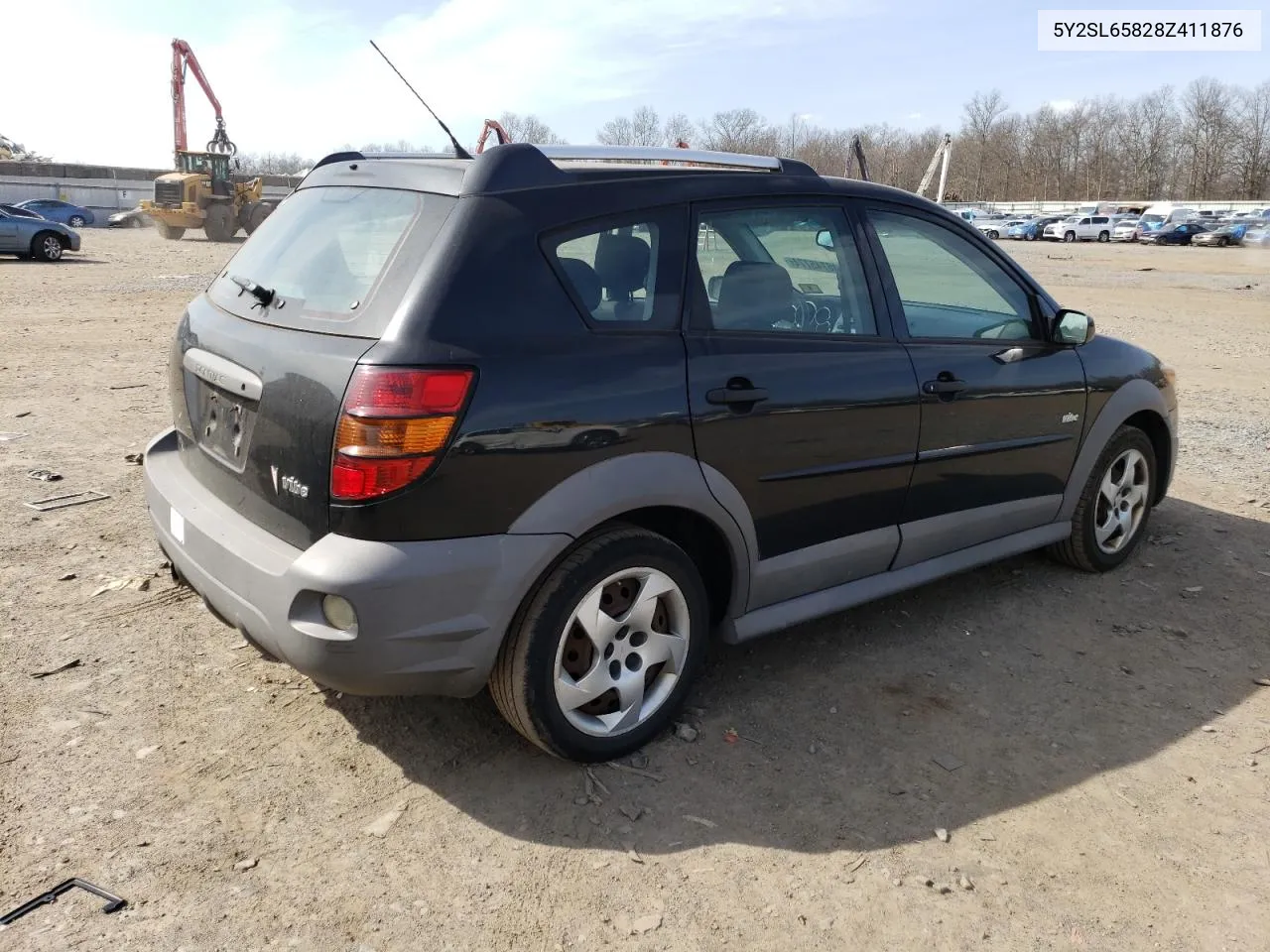 2008 Pontiac Vibe VIN: 5Y2SL65828Z411876 Lot: 46745774