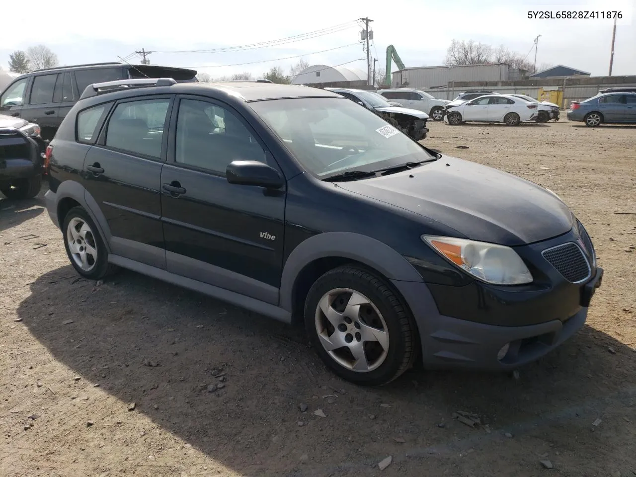 2008 Pontiac Vibe VIN: 5Y2SL65828Z411876 Lot: 46745774