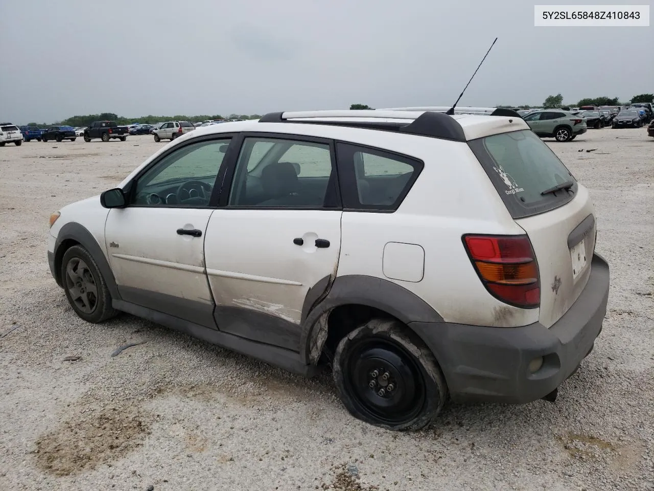 2008 Pontiac Vibe VIN: 5Y2SL65848Z410843 Lot: 52926004