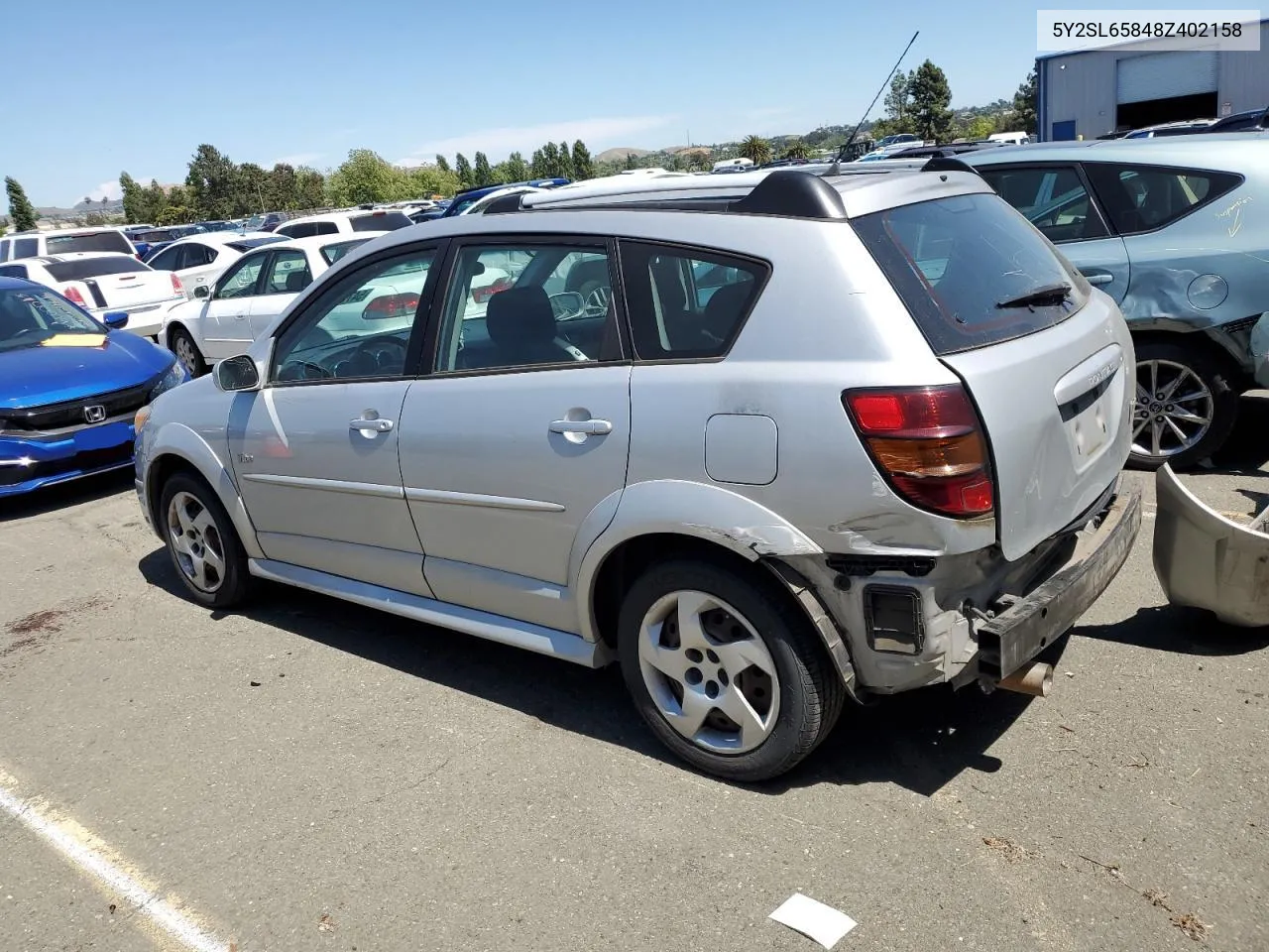 5Y2SL65848Z402158 2008 Pontiac Vibe