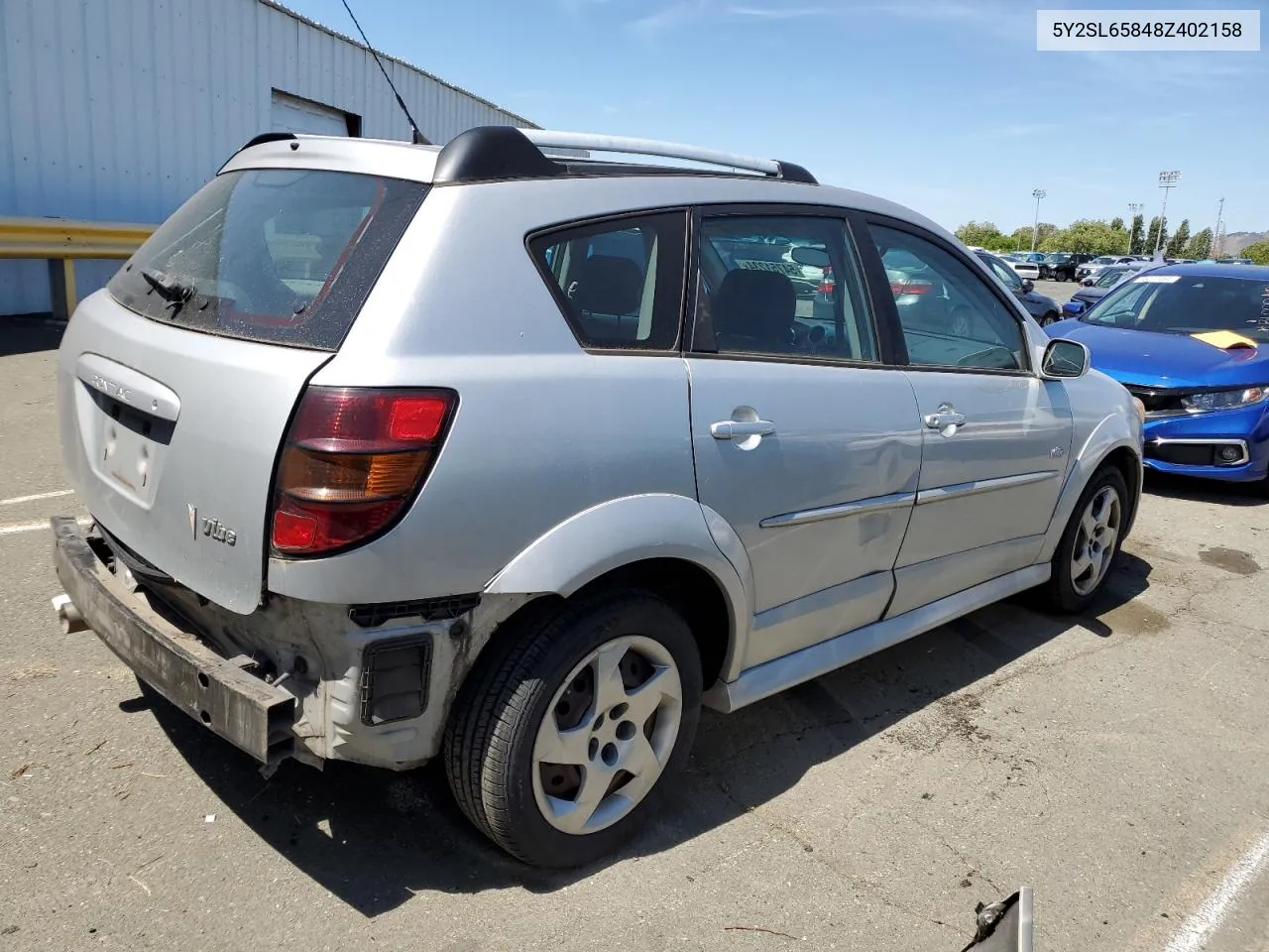 2008 Pontiac Vibe VIN: 5Y2SL65848Z402158 Lot: 54751234