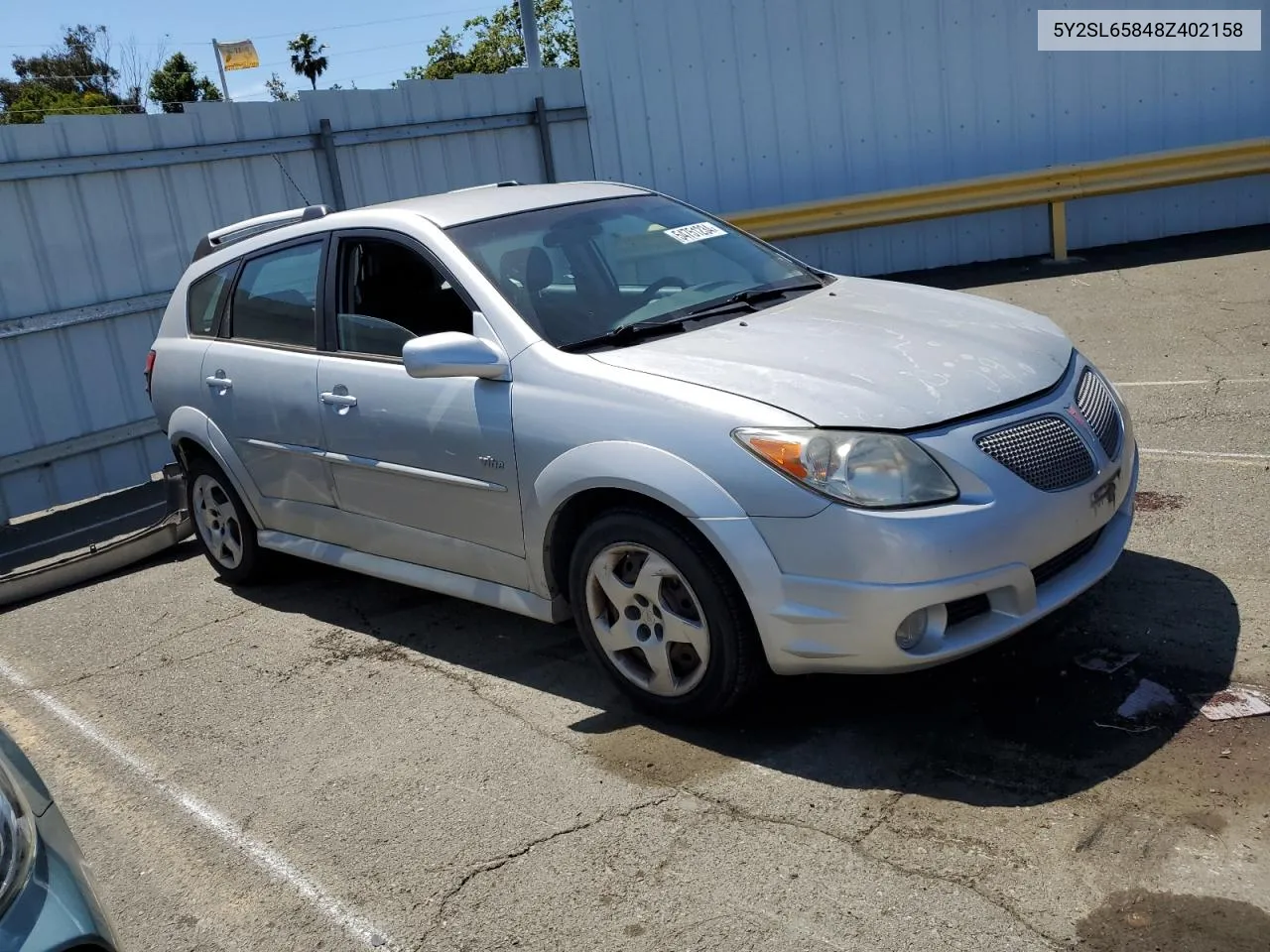 5Y2SL65848Z402158 2008 Pontiac Vibe