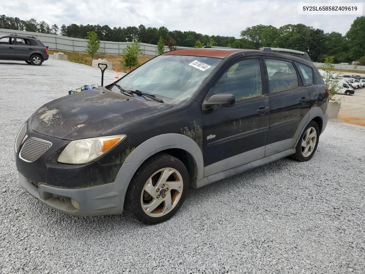 2008 Pontiac Vibe VIN: 5Y2SL65858Z409619 Lot: 55760144