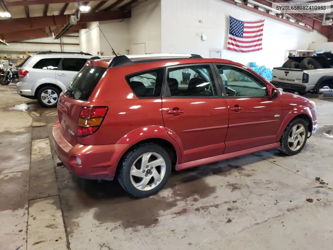 2008 Pontiac Vibe VIN: 5Y2SL65808Z410953 Lot: 55795514