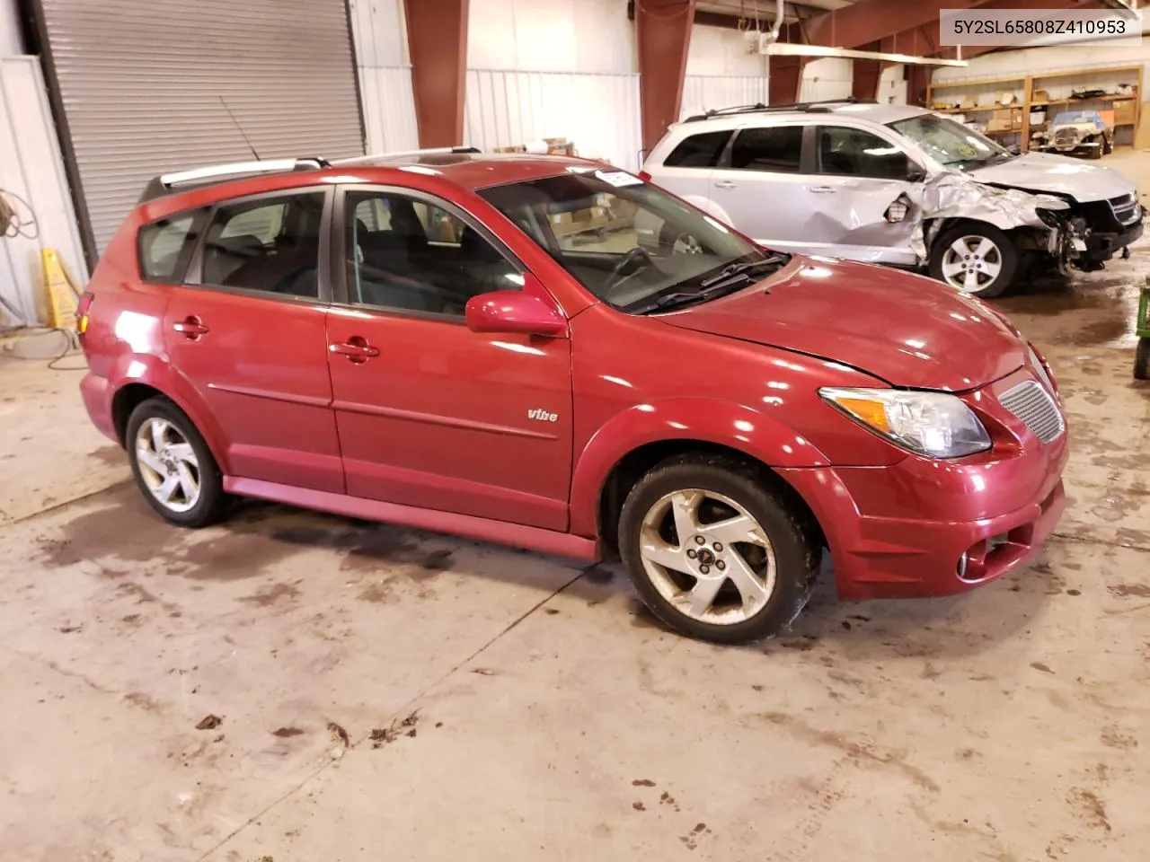 2008 Pontiac Vibe VIN: 5Y2SL65808Z410953 Lot: 55795514