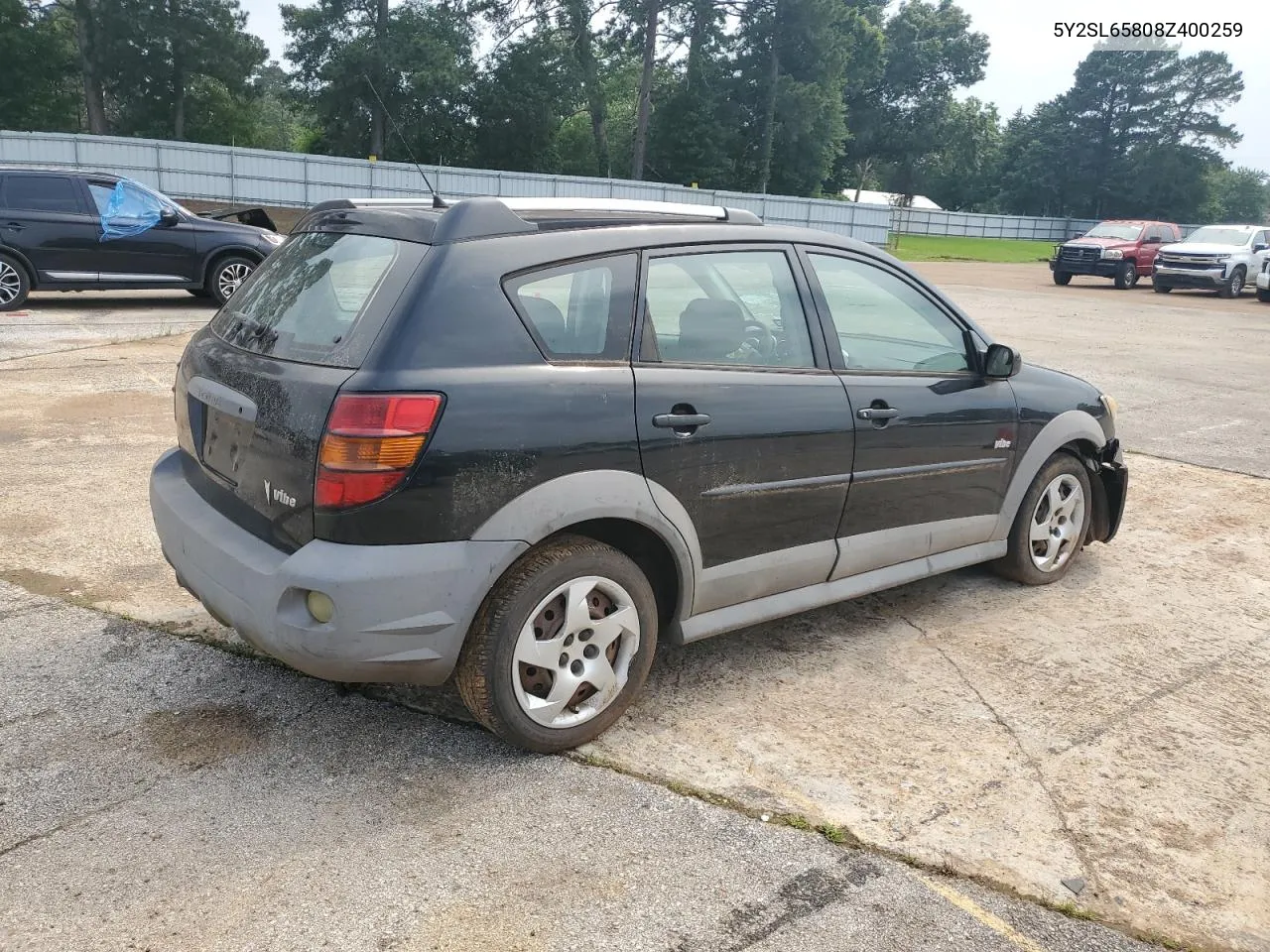 2008 Pontiac Vibe VIN: 5Y2SL65808Z400259 Lot: 56155354